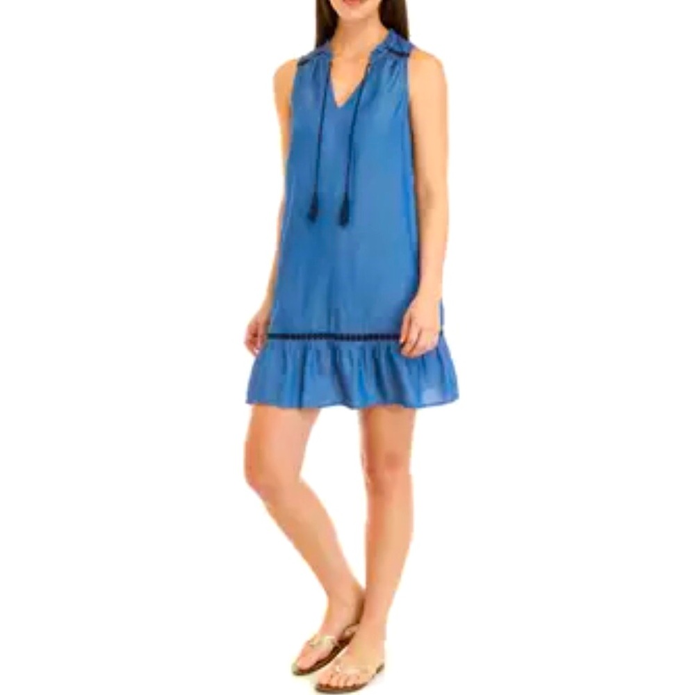 🩵2/$20 MIX& MATCH🔷Crown & Ivy Sleeveless Peasant Tencel Dress